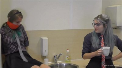 Addicted / tied up and gagged / lady in distress